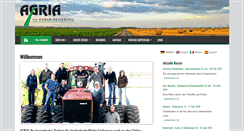 Desktop Screenshot of agria-tours.at